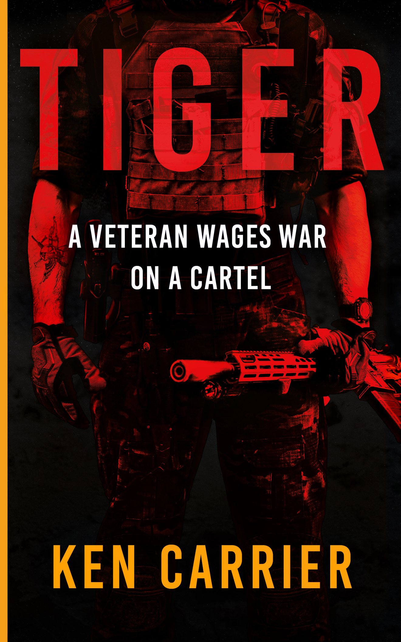 TIGER book cover by Ken Carrier